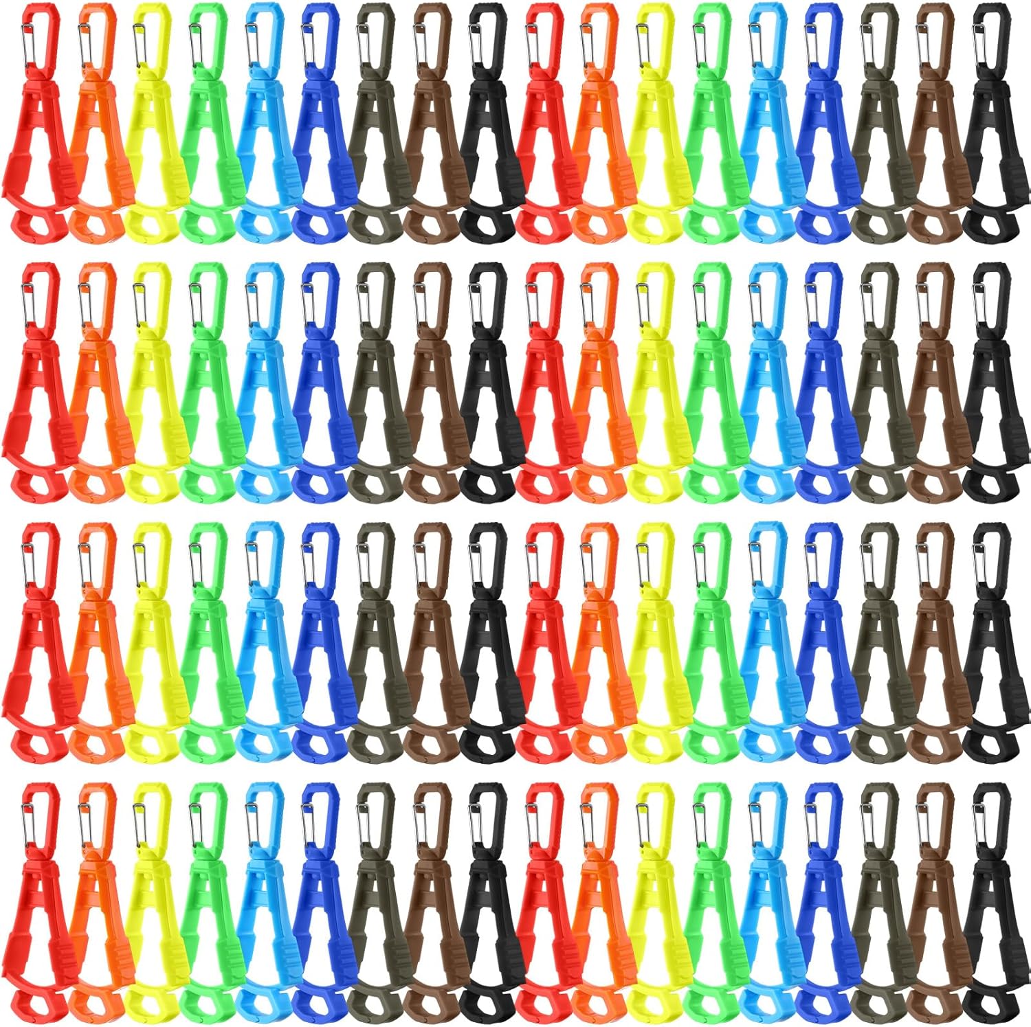 Glove Clips for Work Large Glove Holder Clips Work Safety Anti-drop Keepers for Worker Construction Tool Belts Hats