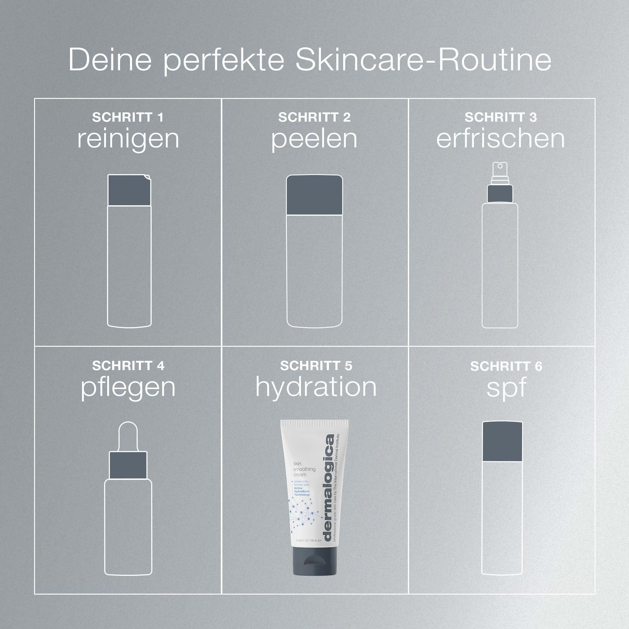 Dermalogica Skin Smoothing Cream Feuchtigkeitspflege | Mittelreichhaltige Feuchtigkeitspflege mit den Vitaminen C und E, die bis zu 48 Stunden Feuchtigkeit spendet.