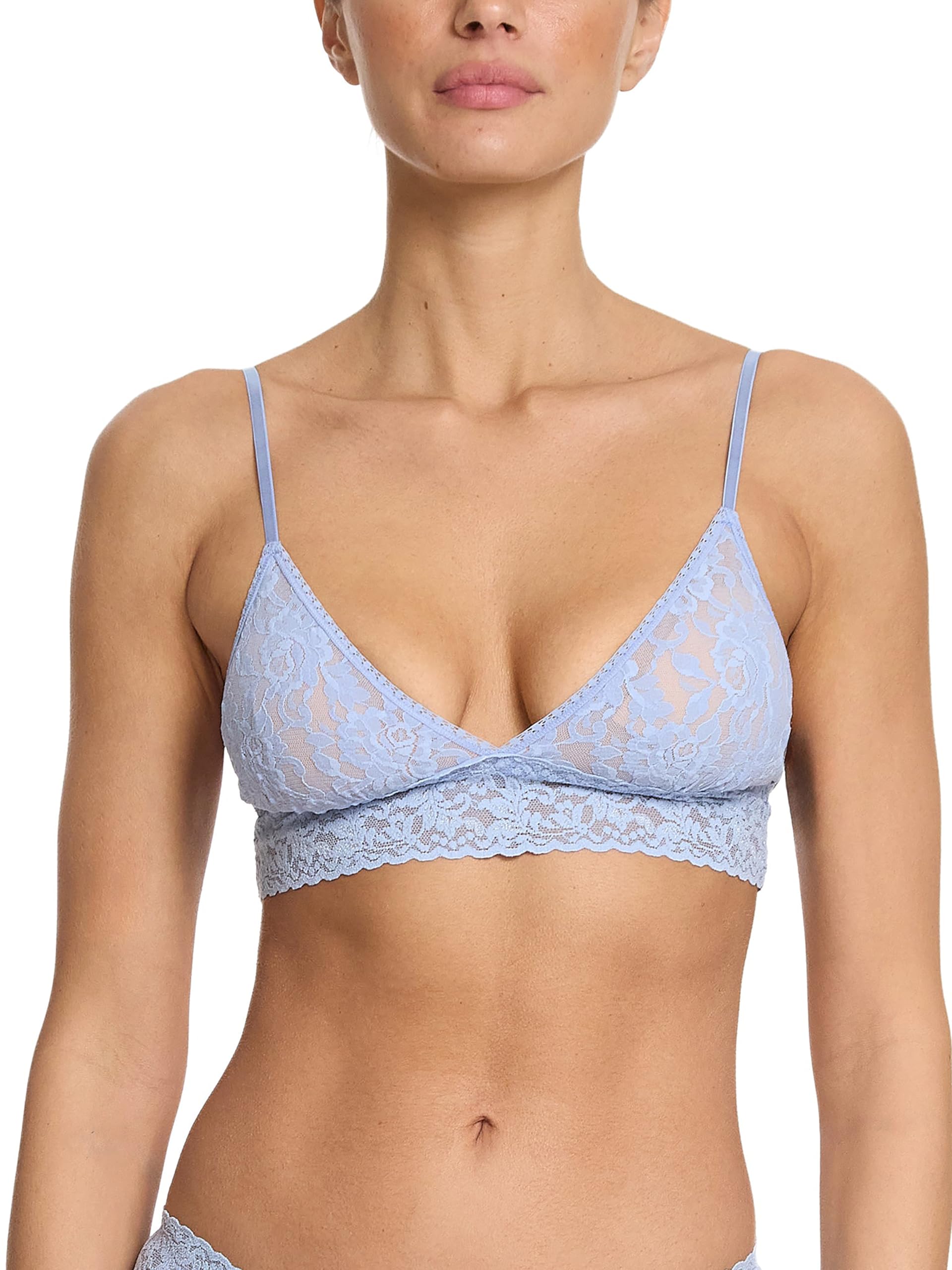 Hanky Panky Signature Lace Padded Bralette Sujetador, Traslúcido para Mujer