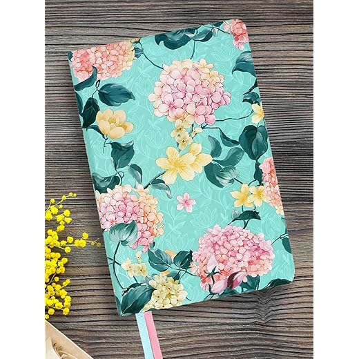 DOODLE Hard Bound Notebook A5 - Blush Garden
