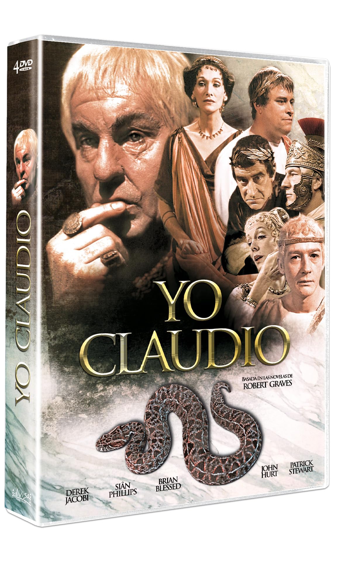 Yo, Claudio (I, Claudius) (TV Serie Completa 4 discos) (1976) (DVD)