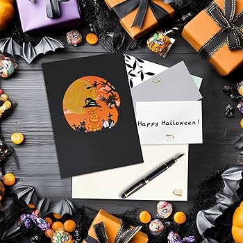 Amazon.com : GREETING ART Halloween Cards,3D Pop Up Card