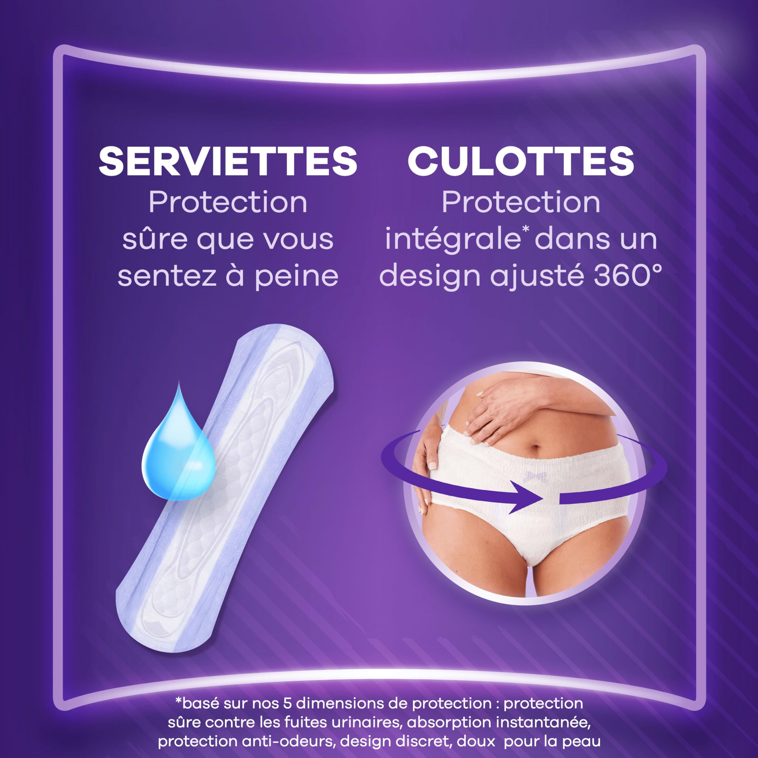 Always Discreet Extra Secure, Serviettes Pour Incontinence ou Fuites Urinaires, Fuites Importantes, Format Eco, 7 Gouttes, Ultimate Night, 48 Pochettes Individuelles (4 x 12 unités)