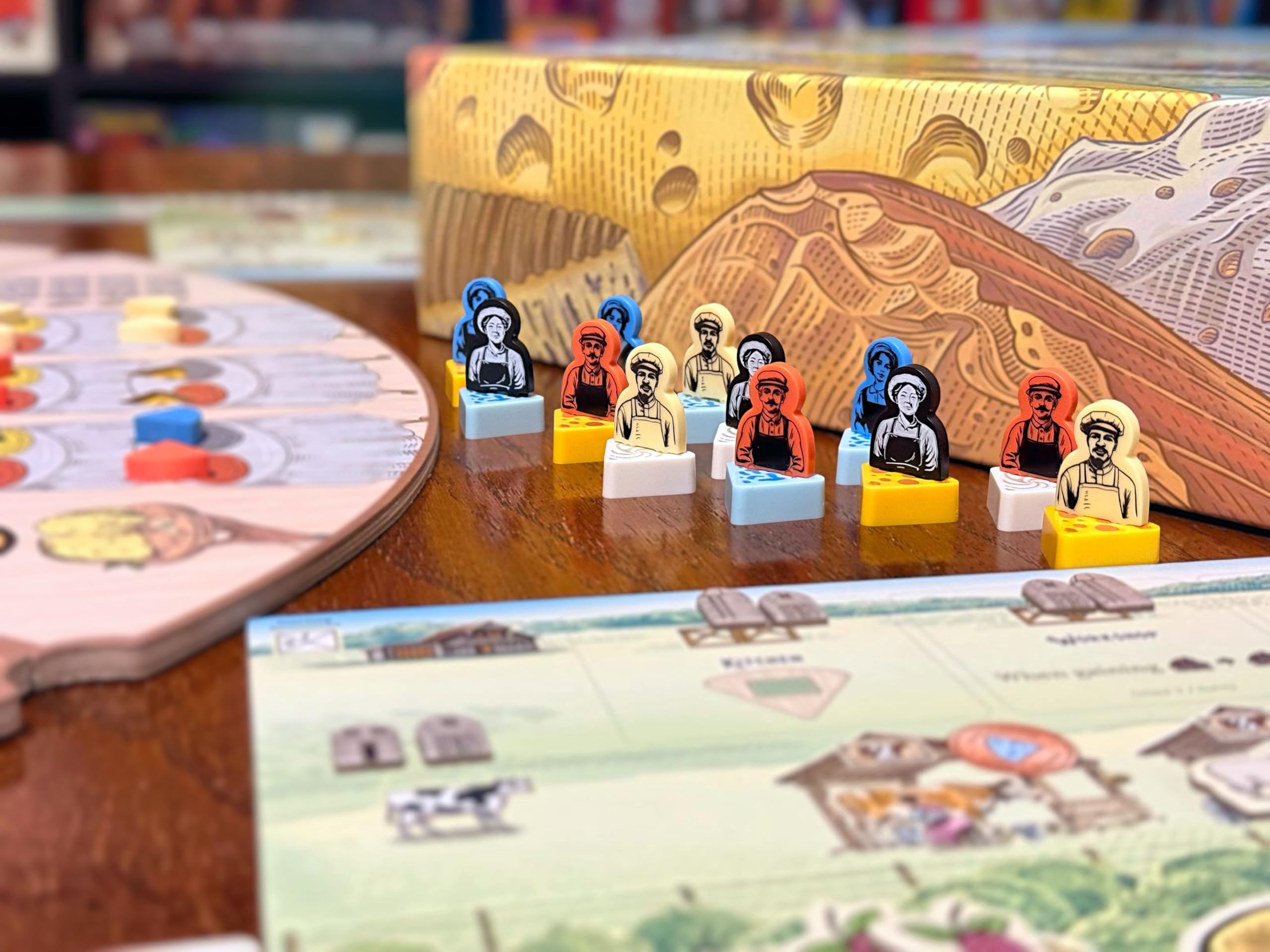 Asmodee - Ser - Road to Infamy - Strategiczna gra planszowa - Umieszczenie pracowników - Mistrz sera - Od 14 lat - 1 do 4 graczy - 40 min - wersja francuska