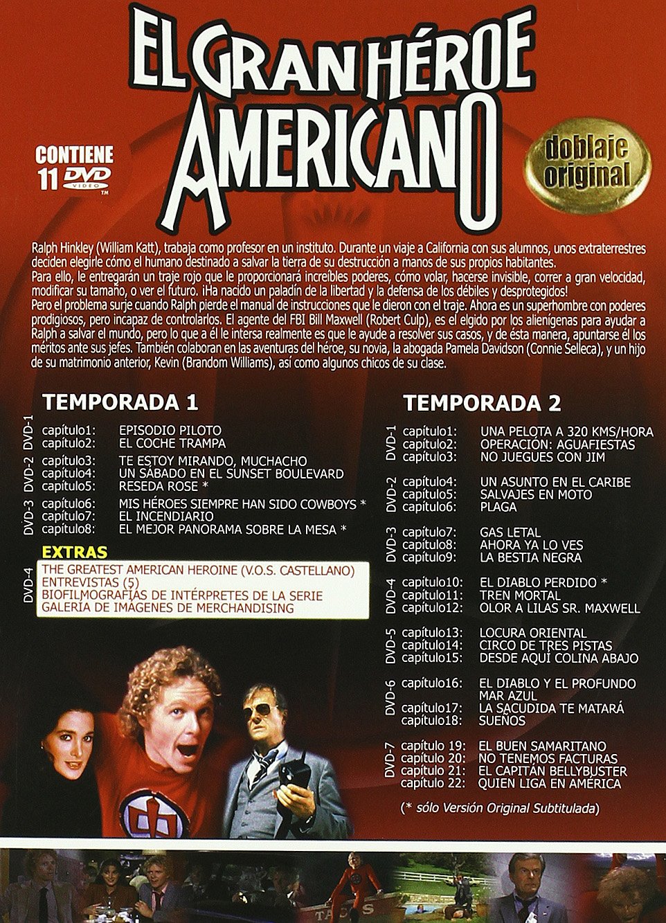 The Greatest American Hero - Complete Series - Season 1+2 (Region 2) (Set 11 ...