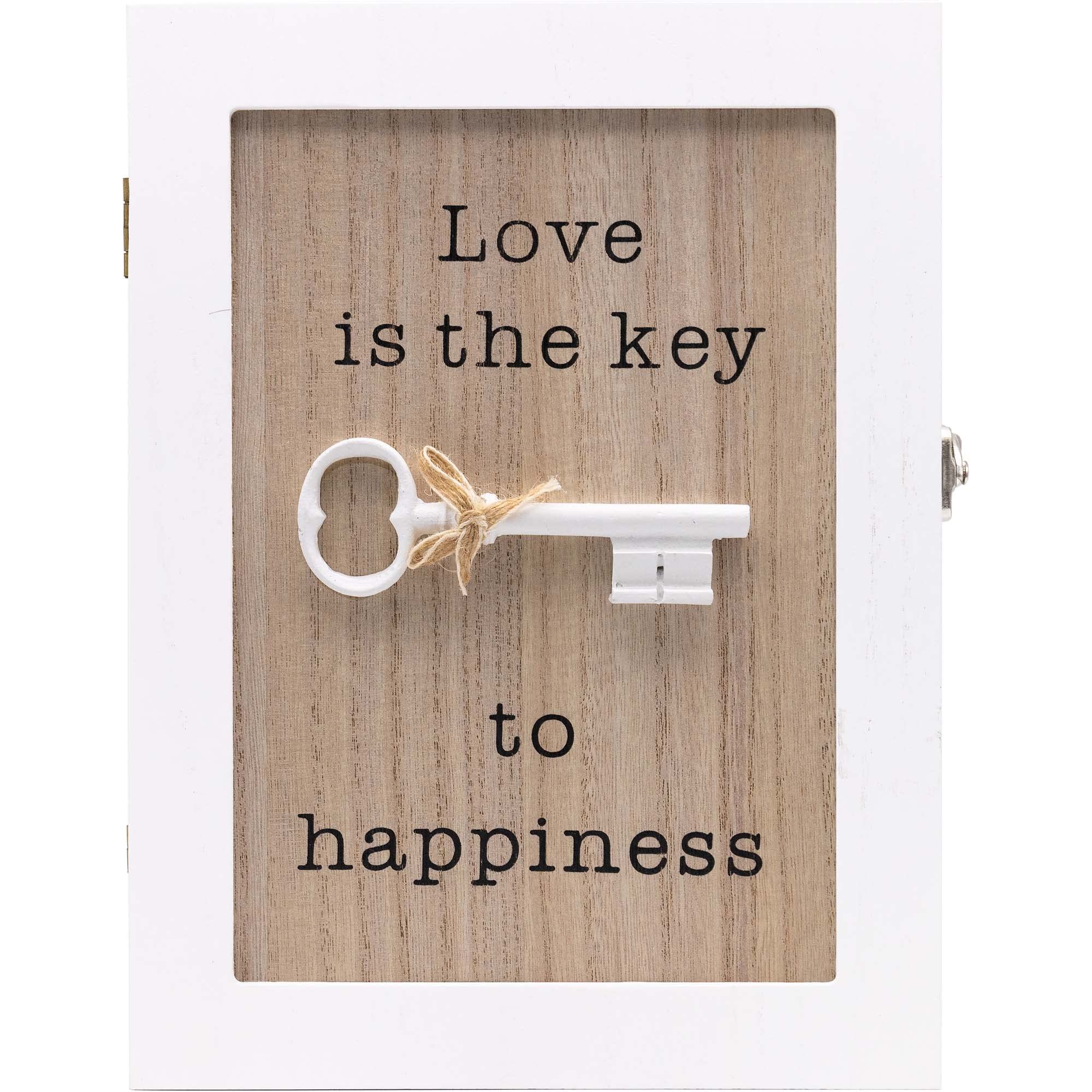 Portachiavi Da Parete In Legno Rustico - 6 Ganci, 28.5x22x7cm, Per Ingresso E Ufficio - Foto 4