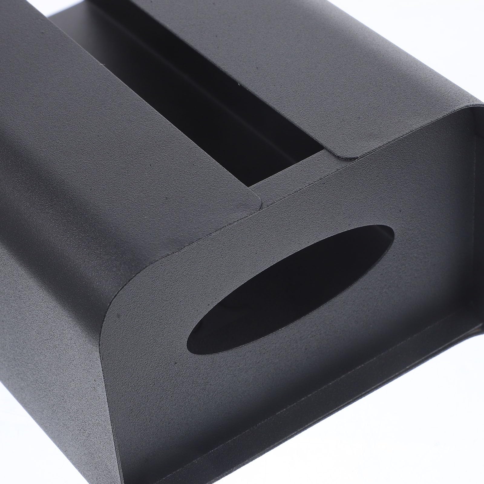 DOITOOL Dispensador Diseño Sencillo y Resistente Negro de Servilletas de Cocina Magnético de Acero al Carbono para Uso en Restaurantes y Hogar