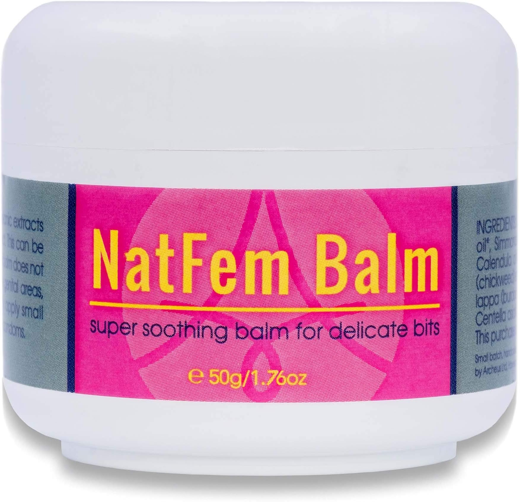 Naturally Feminine Balm - NATURAL & ORGANIC moisturizer for Vaginal Health, relieves Dryness and discomfort suitable for use during Menopause, Intimacy, Post-partum, Anti-itch