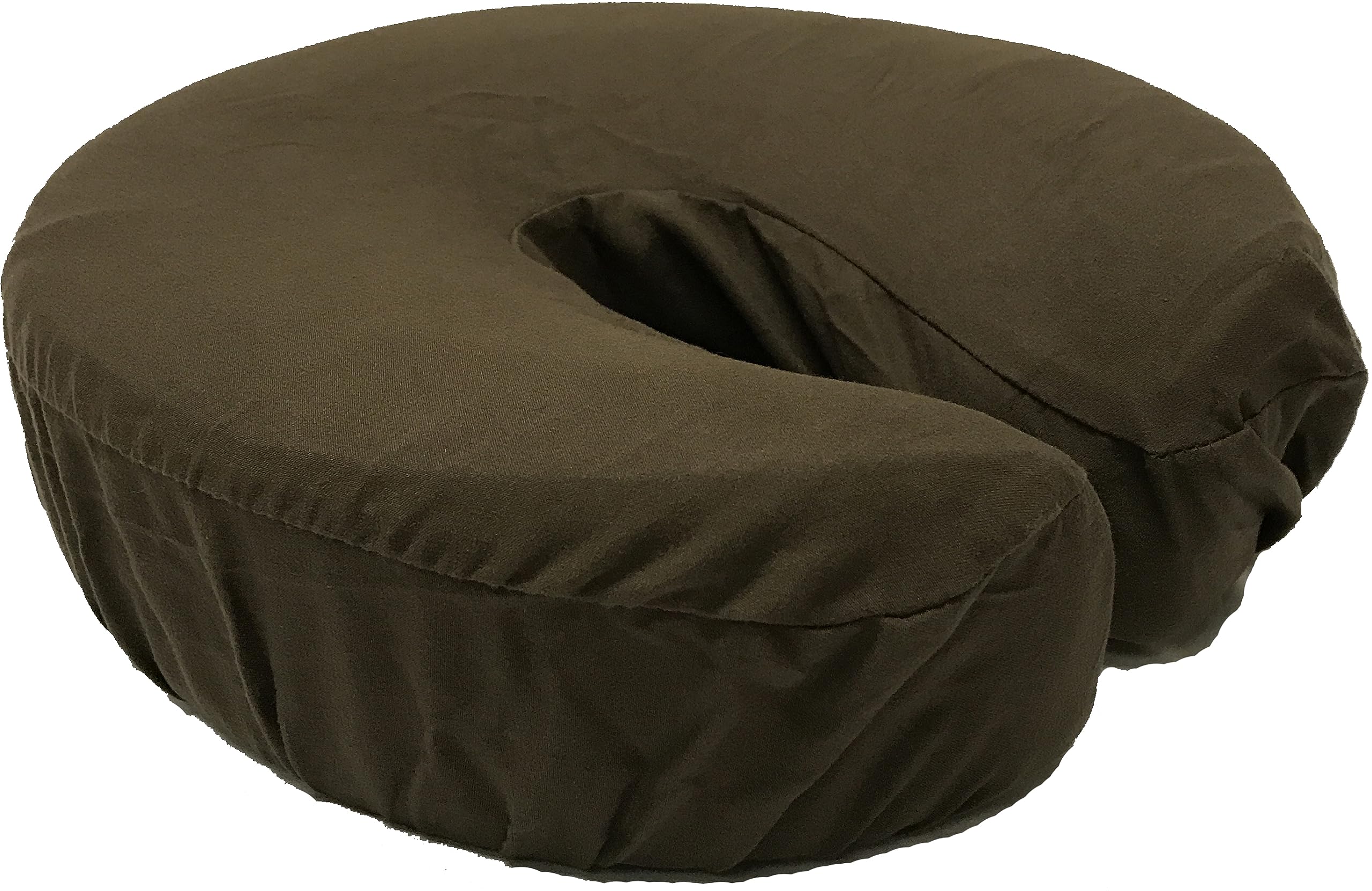 Therapist's Choice® Premium Deluxe Microfiber Massage Table Face Cradle Covers, 4pcs per Package (Chocolate (Dark Brown))