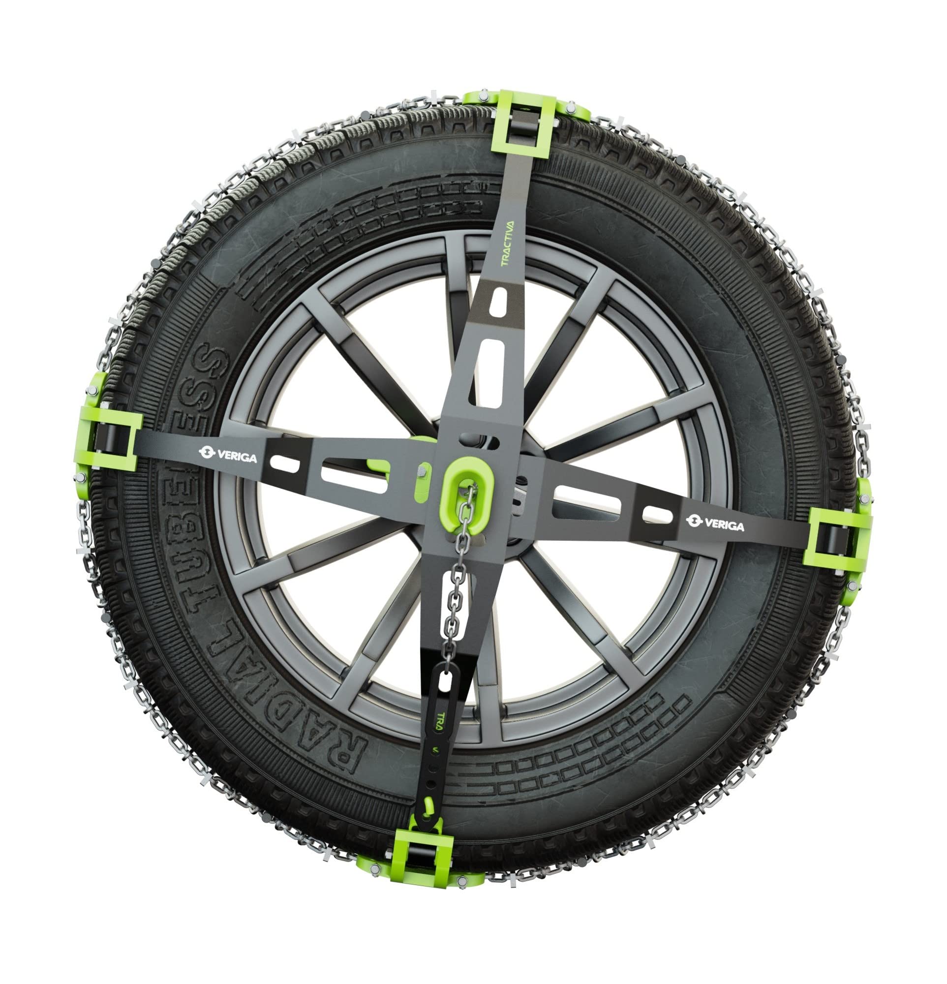 VERIGA 43891 Catene per Condizioni Difficili, Tractiva Sport S60