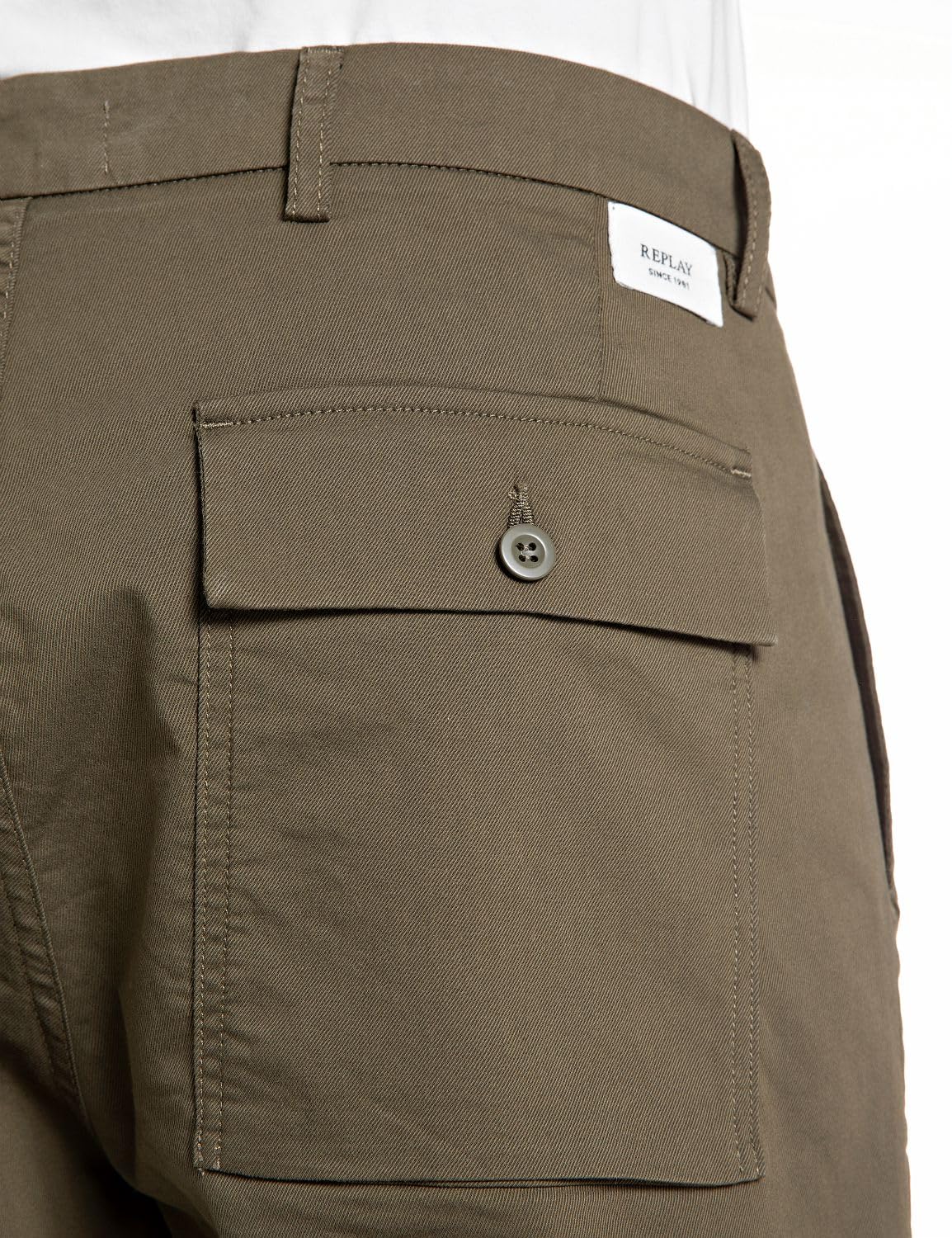 Replay M9058 - Pantalones de Vestir Hombre