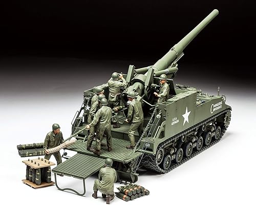 Miniatura 7 de TAMIYA Models US - Pistola autopropulsada de 6102in M40 135 color beige