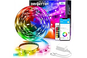 DAYBETTER Led Lights for Bedroom with Remote