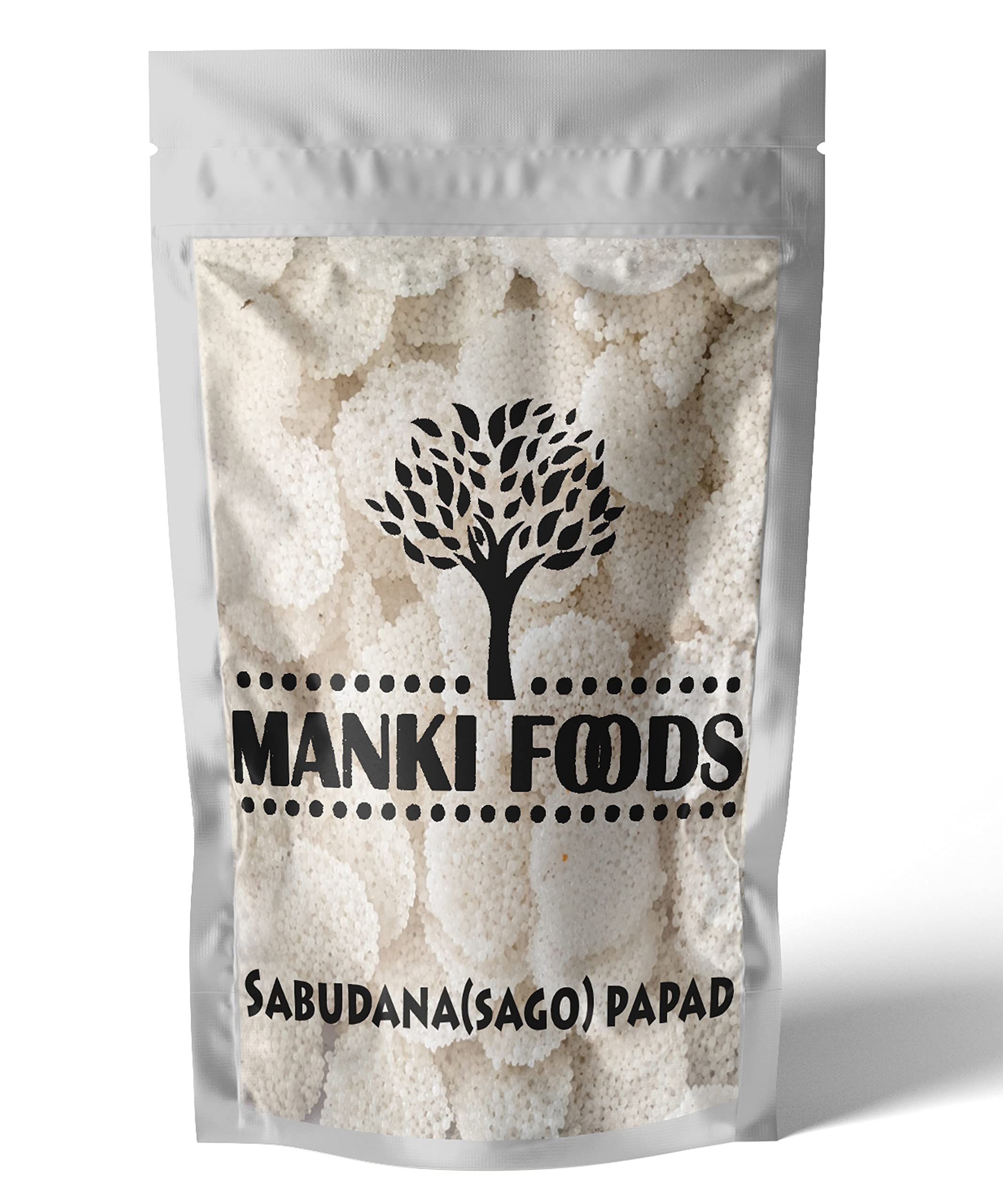 Maanki Sabudana (Sago) Papad/100% Gluten Free Sago Coin,250 g (B08JTGRBZ7) Amazon Price History, Amazon Price Tracker