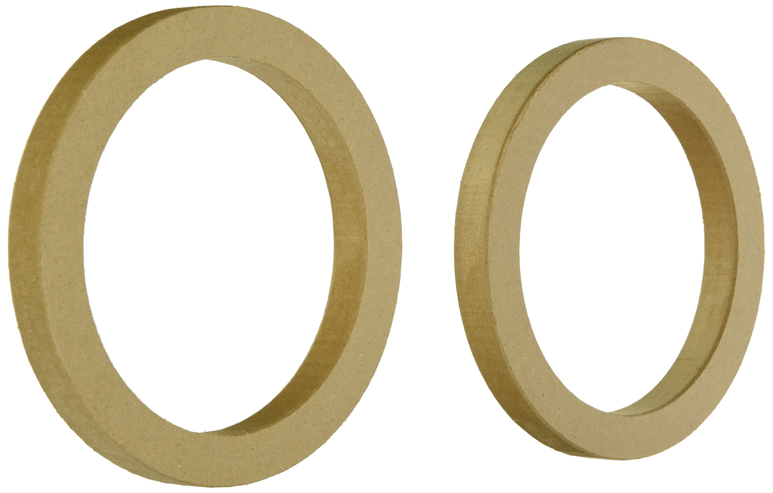 Install Bay SR6 6 X 1/2 Inches Mdf Speaker Rings, Pair