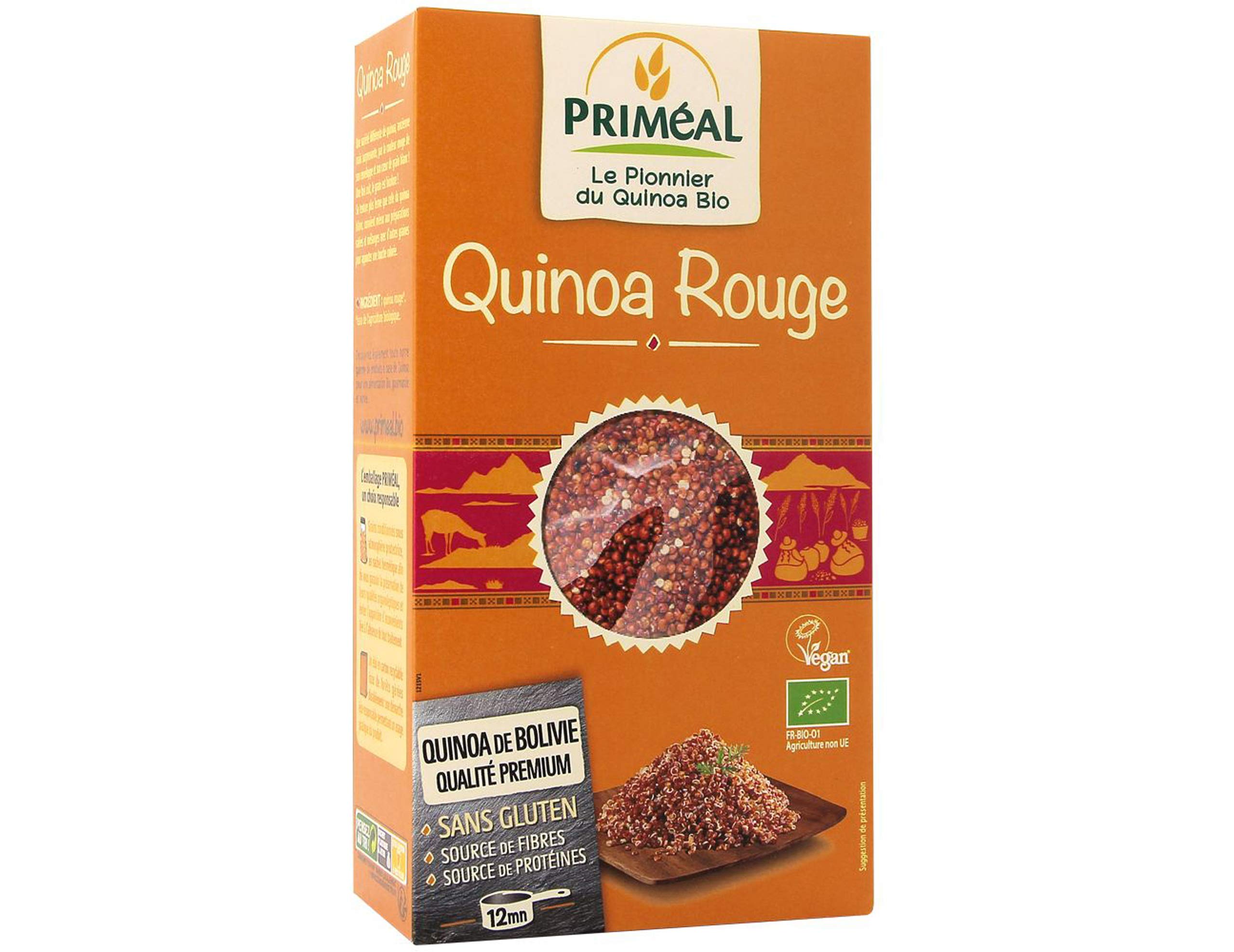 Priméal Quinoa Real Rouge 500 g