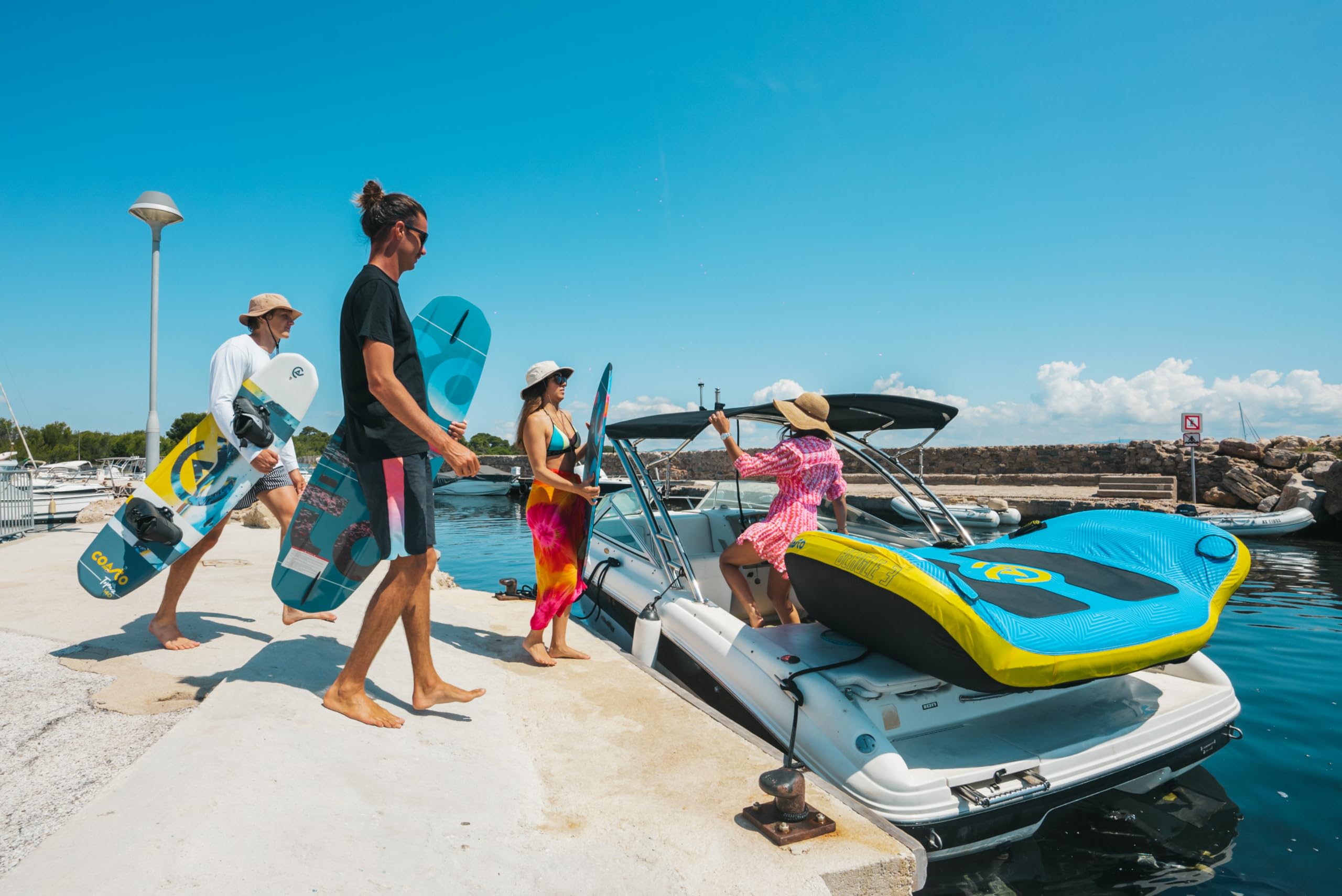 COASTO - PB-CWKBTOPAZ Wakeboard Coasto Topaz 140 – leicht, bequem und praktisch