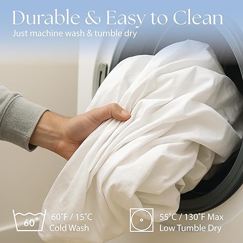 Miniatura 6 de Snuze Protector de colchón de rizo suave, tamaño Queen, funda impermeable, suave, transpirable, lavable a máquina, se adapta a colchones de hasta 20