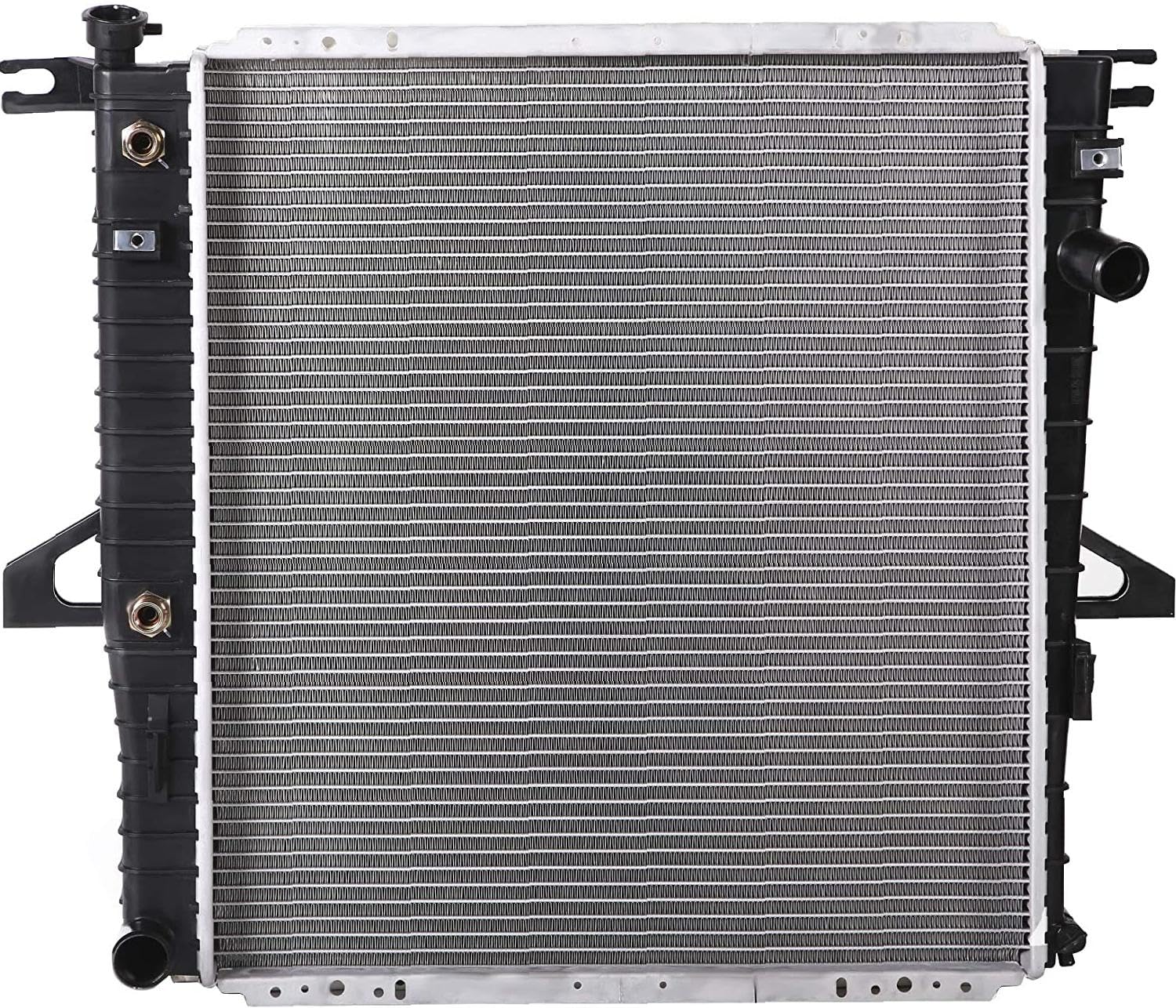 Car Aluminum Radiator, Automotive Replacement Engine Radiators Compatible for 2000-2001 for Explorer for Mountaineer V6 4.0L FO3010147, XL2Z8005DA