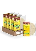 Old El Paso Restaurant Style Grande Flour Tortillas, Meal Prep, 6 Ct, 21.5 oz (Pack of 5)