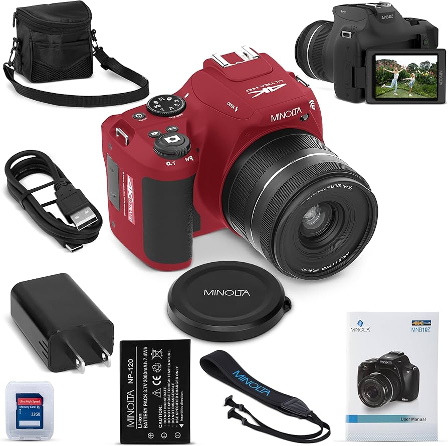 Amazon.com : Minolta ProShot 64MP Digital Camera – 10x Optical Amazon.com : Minolta ProShot 64MP Digital Camera – 10x Optical