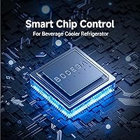 Vista 8 de BODEGACOOLER Mini Refrigerador de 24 Botellas para Dormitorio, Refrigerador de Vino con Compresor para Hogar y Cocina, Enfriador de Vino con Control