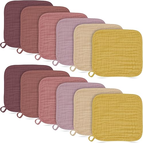 Miniatura 17 de Paños de baño para bebé - Paños de baño de muselina 100% algodón suaves y toallas absorbentes para bebés recién nacidos, niños, niñas y niños -