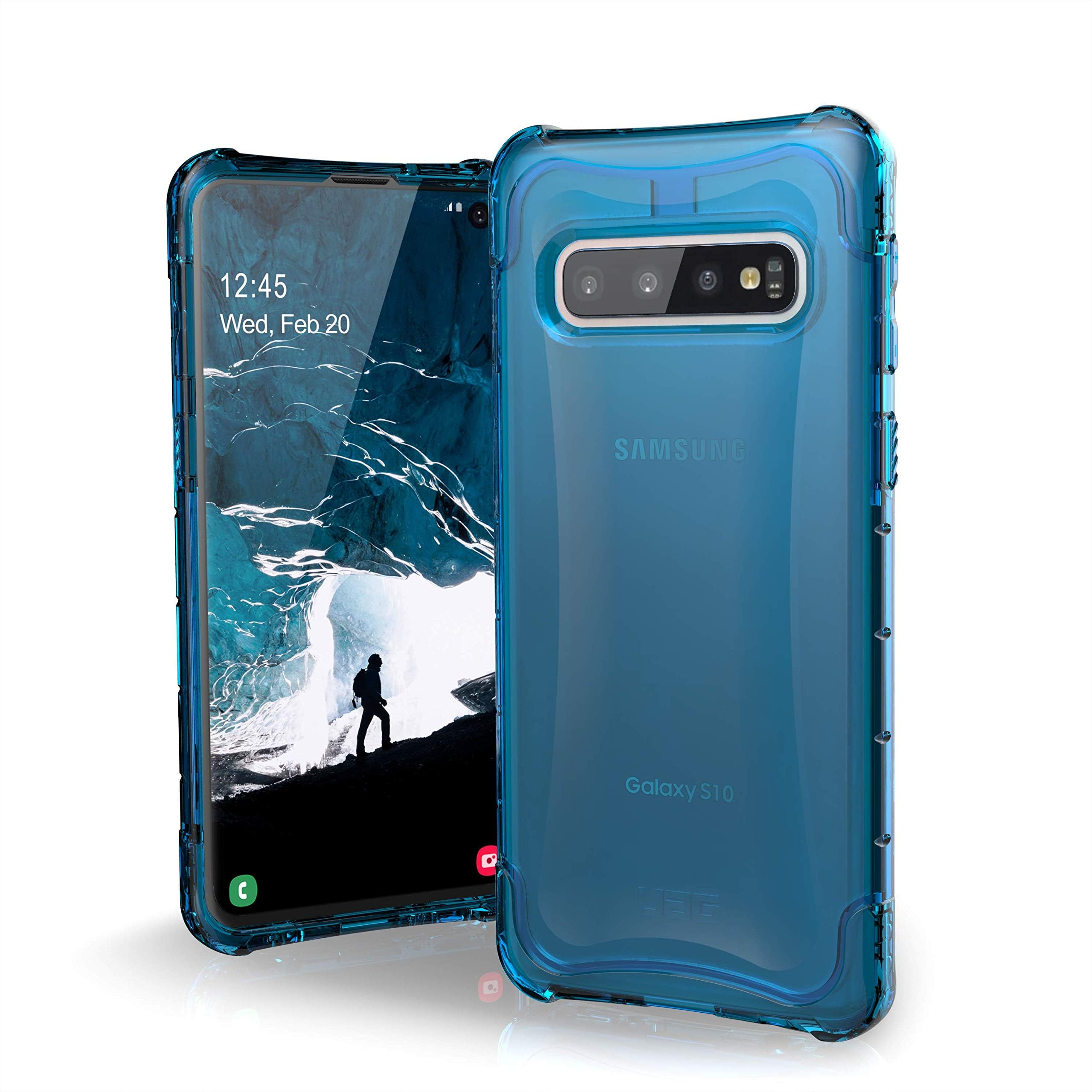 UAG Samsung Galaxy S10 [6.1-inch Screen] Plyo [Glacier] Military Drop Tested Phone Case