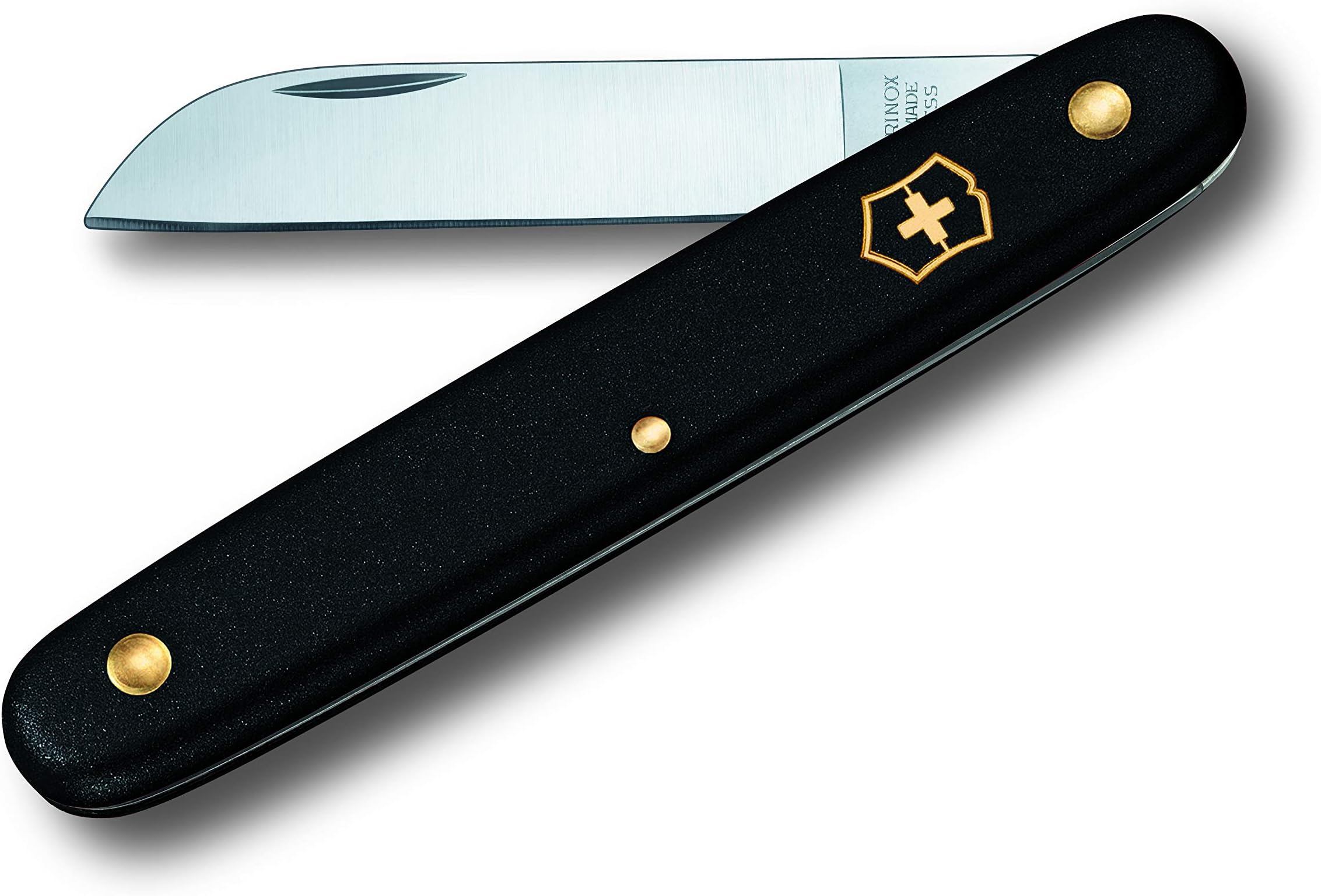 Victorinox, Floral Knife, Swiss Army Pocket Knife, Small, Garden, Multi Tool, Blade, straight, Black