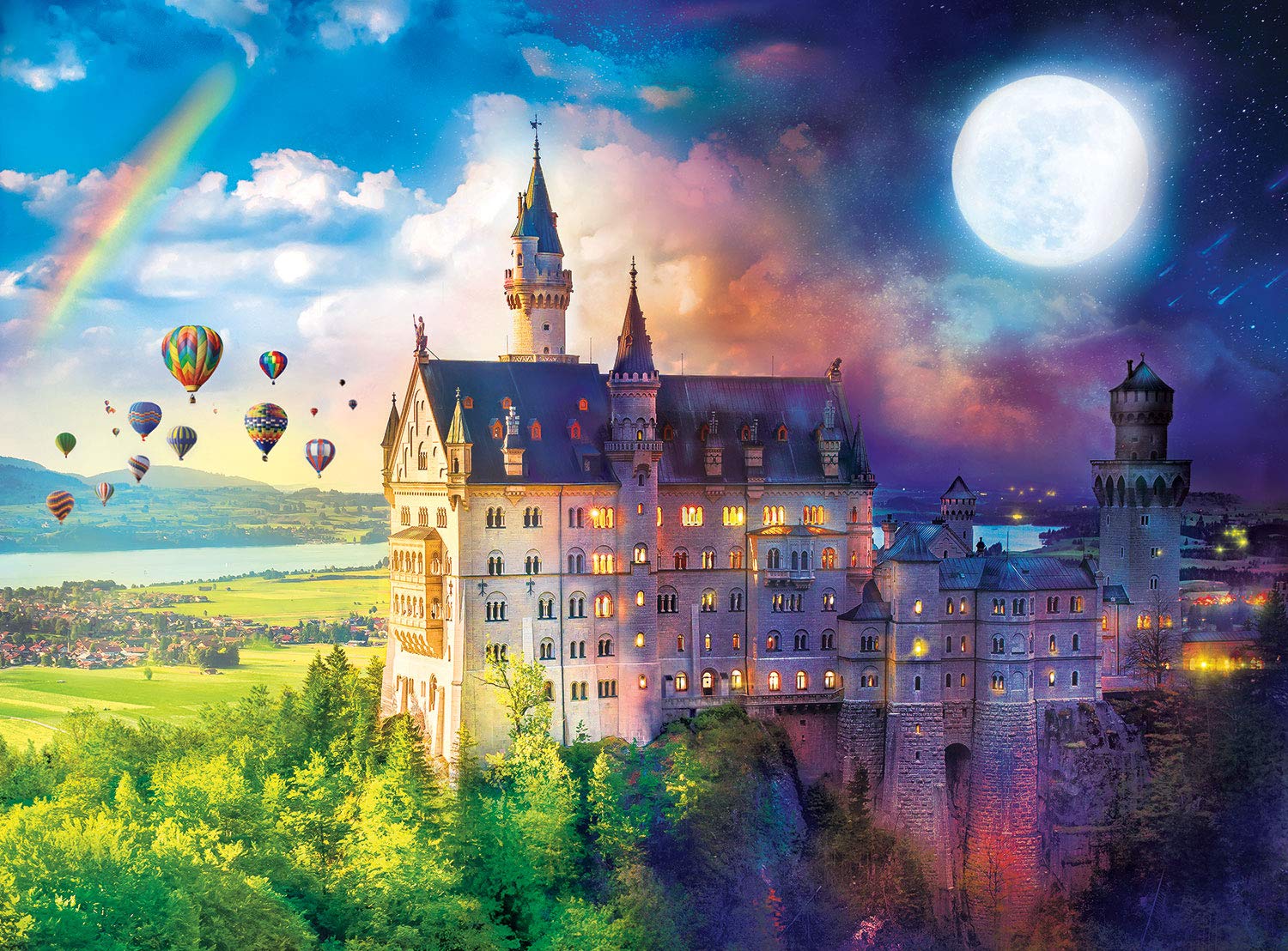 Buffalo Games Neuschwanstein Dreams 1000 Piece Jigsaw Puzzle