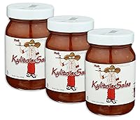 Vista 1 de Kylito's Tarro de salsa de 16 onzas (paquete de 3) (elige el sabor a continuación) (caliente - caliente) por Kylito's