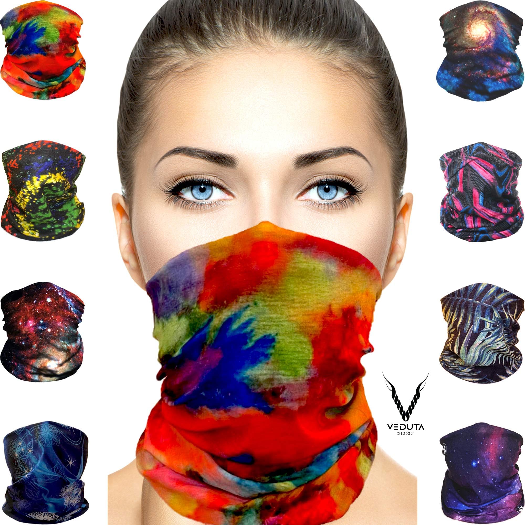 washable mask reusable face mask cover for high protection cloth mask bandana for outdoors and sports for men women kids fabric mask fashion design