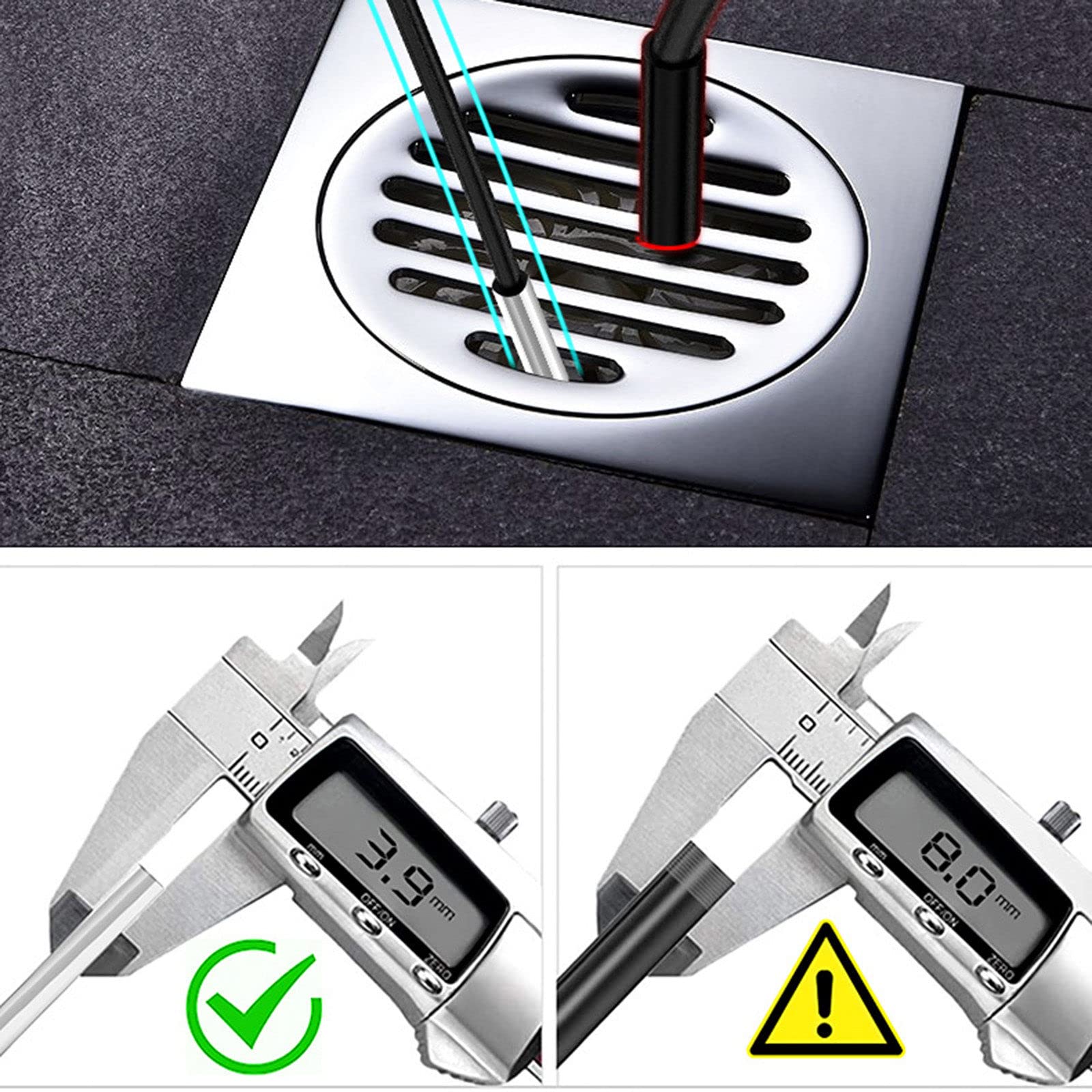 Endoskop do telefonu komórkowego trzy w jednym Usb 3.9mm Hd wodoodporny telefon komórkowy bezpośrednio podłączony do endoskopu do komputera, telefonu, tabletu,5M
