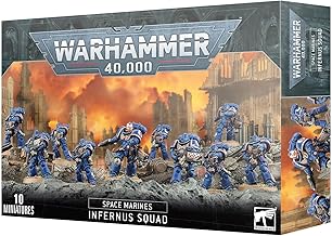 Warhammer Games Workshop 40,000 - Space Marines: Infernus Squad, Black