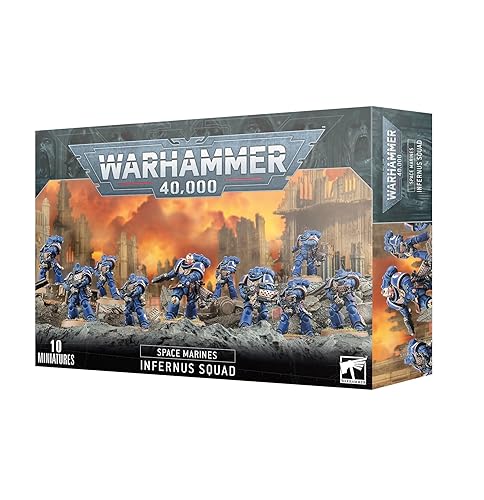 Games Workshop - Warhammer 40,000 - Space Marines: Infernus Squad, Black