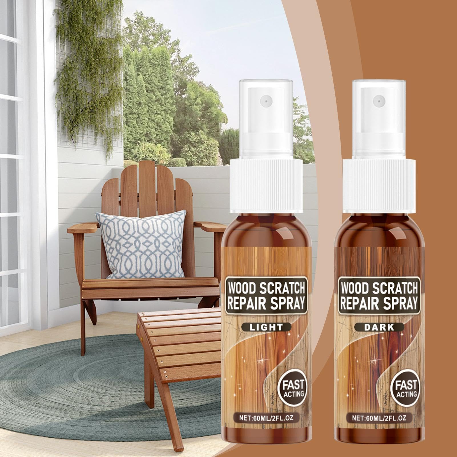 Rimozione di graffi su parquet,rimozione di graffi su legno - Riparazione di graffi a spruzzo da tavolo | Lo spray restauratore per mobili riempie i graffi, e protegge