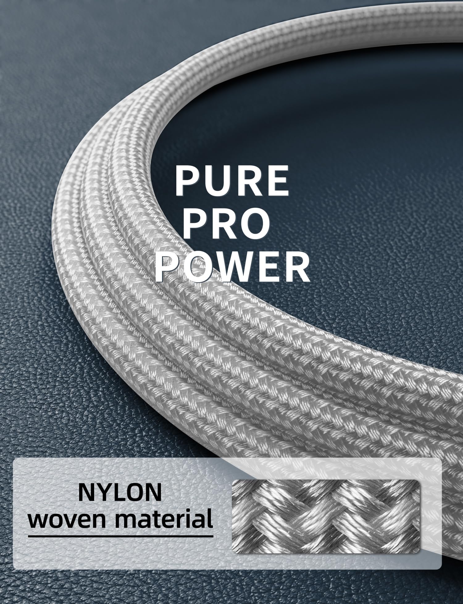 Cable de carga para iPhone de 3 pies, paquete de 2 cables USB a Lightning trenzado extra duradero, certificado Apple MFi, cable de carga rápida compatible con iPhone 14, 13, 12, 11, 8, 7 Pro Max y más