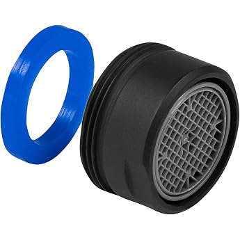 Cornat M24 x 1 Male Tap Aerator - Matte Black Look - Mixing Nozzle