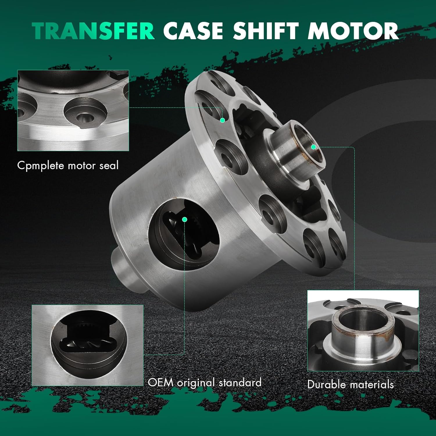 SCITOO 913A481 4WD Differential Axle Carrier Compatible with Cadillac 2.2L,2.5L,2.8L,3.5L,3.7L,4.3L,4.8L,5.0L,5.3L,5.7L,6.0L,6.2L,6.5L