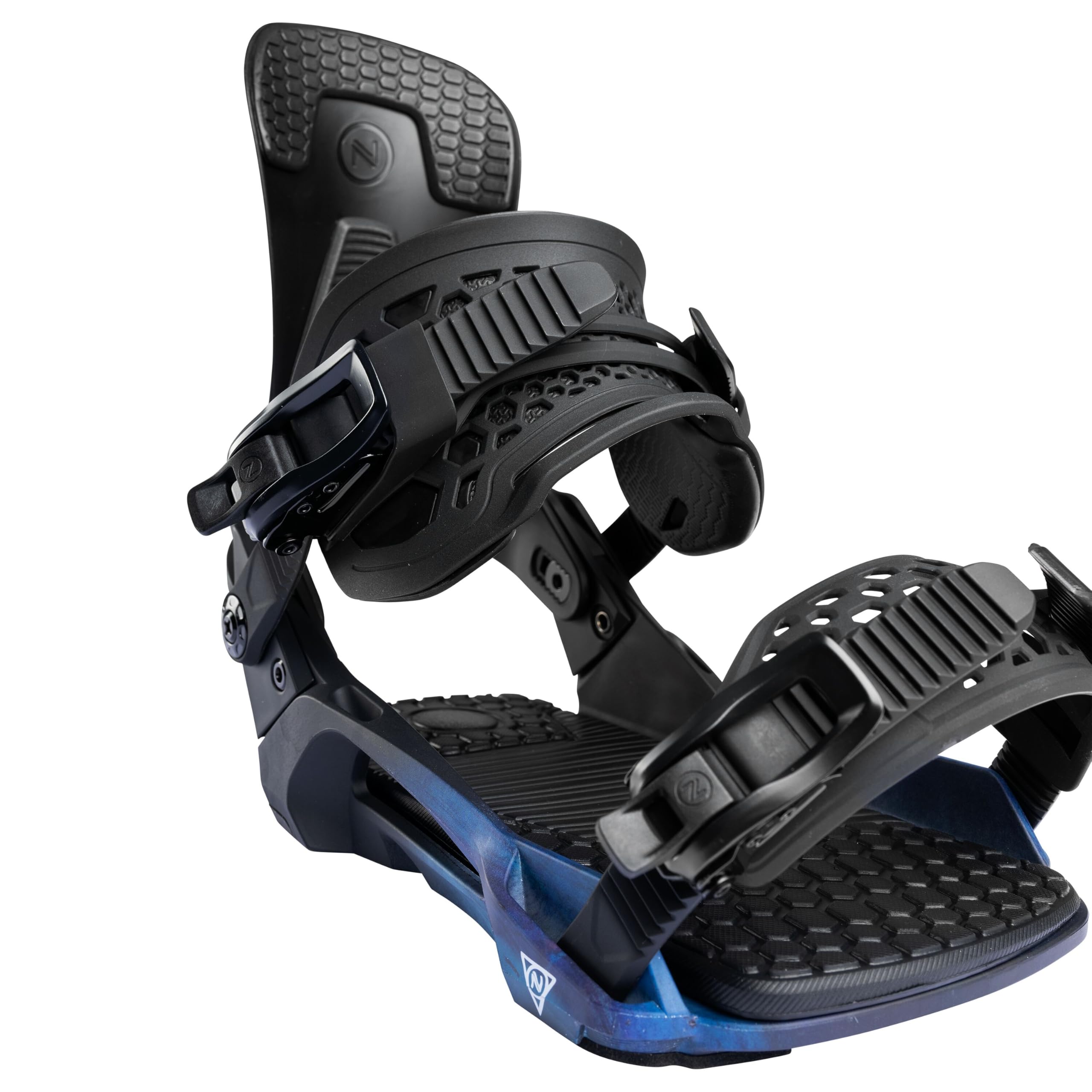 Nidecker Kaon Plus Fixations de Snowboard - Bio-Strap renforcée, Plaque de Base N-Flex et Confort ExoFrame