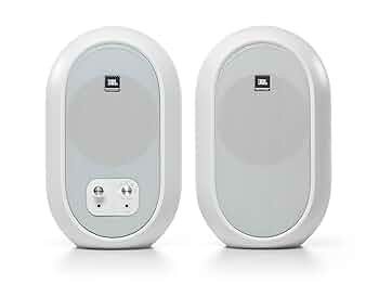 すすす JBL 104 Reference Monitors ホワイト JBL Professional Compact Desktop Bluetooth Reference Monitors