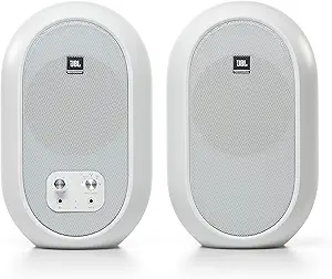 JBL 1 Series 104-BT Compact Desktop Monitors (White) - Pair
