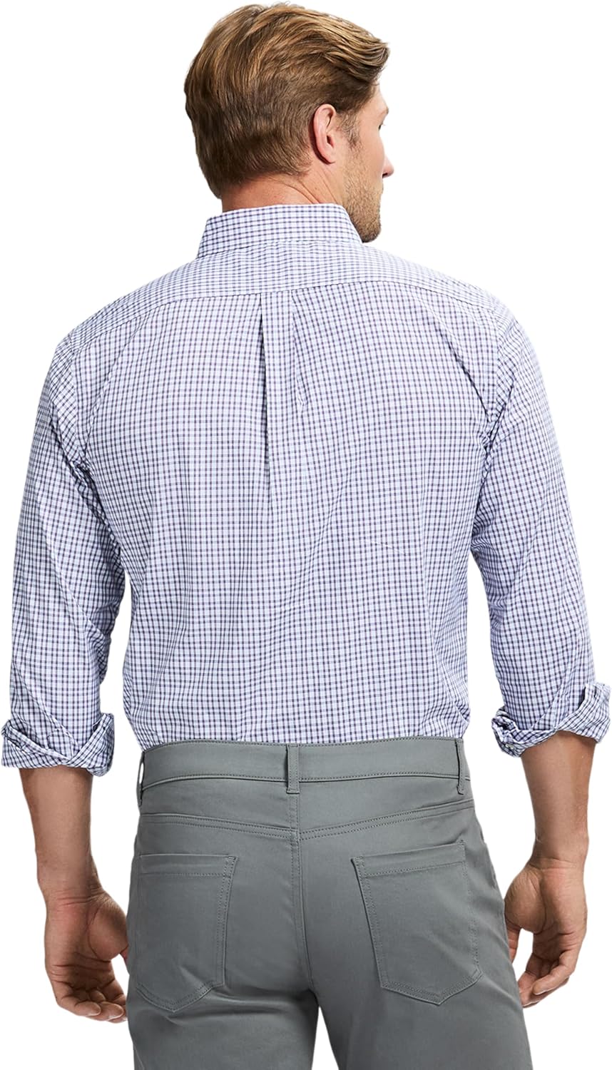 Izod Mens Performance Comfort Long Sleeve Shirt - Image 2