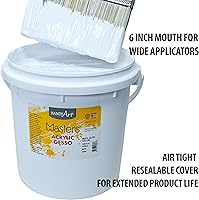 Vista 2 de Handy Art Little Masters Economy - Galón acrílico, color blanco gesso de 128 onzas líquidas (paquete de 1)