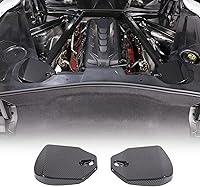 Vista 11 de Daeiclru Cubiertas de torre de puntal trasero compatibles con Chevrolet Corvette C8 2020-2023, cubierta de torre de ABS que absorbe los golpes