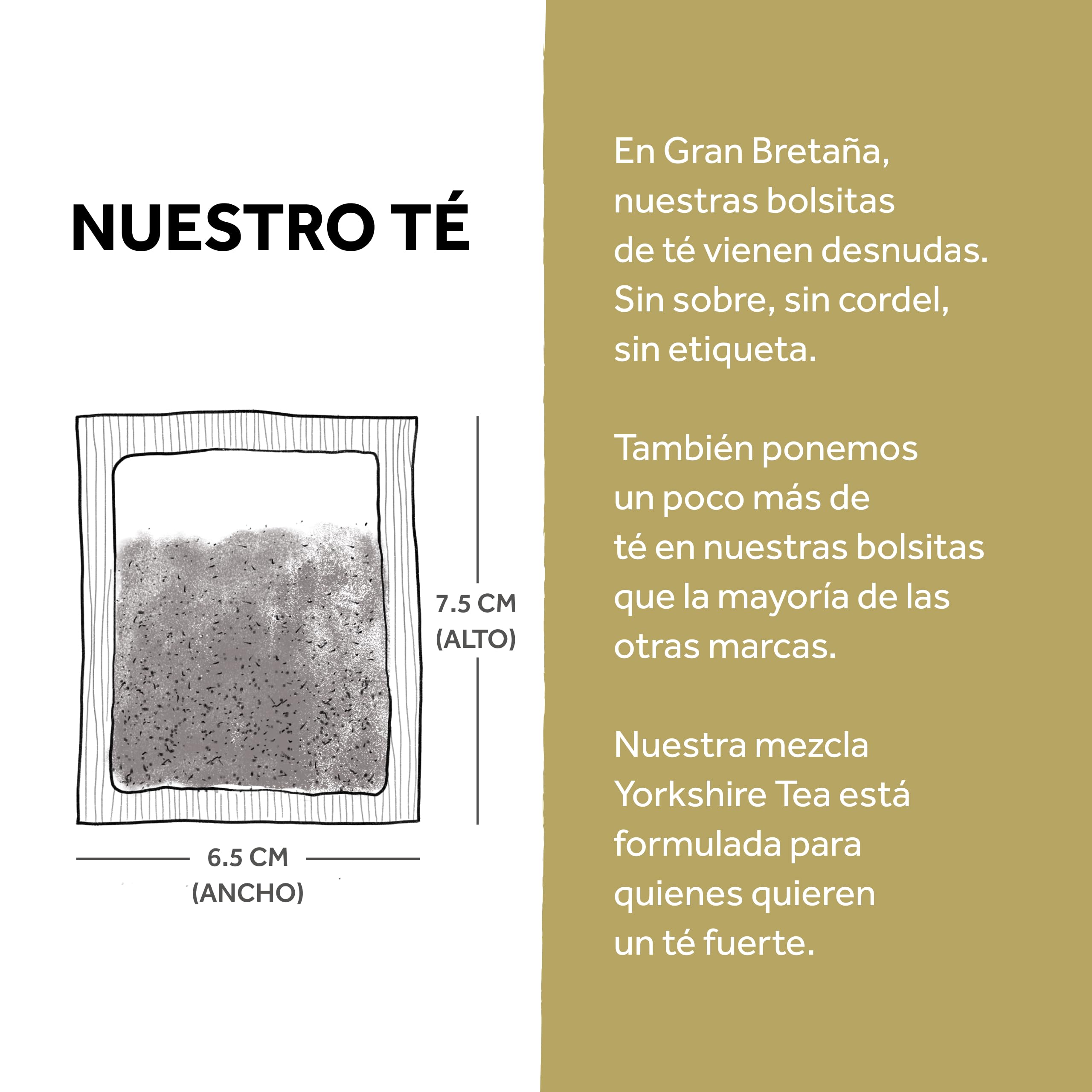 Yorkshire Gold Té Británico Premium 160 Bolsitas