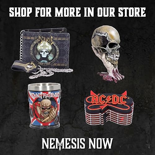 Vista 37 de Nemesis Now Motorhead Tankard - Taza (5.5 in), color negro, resina con inserto de acero inoxidable
