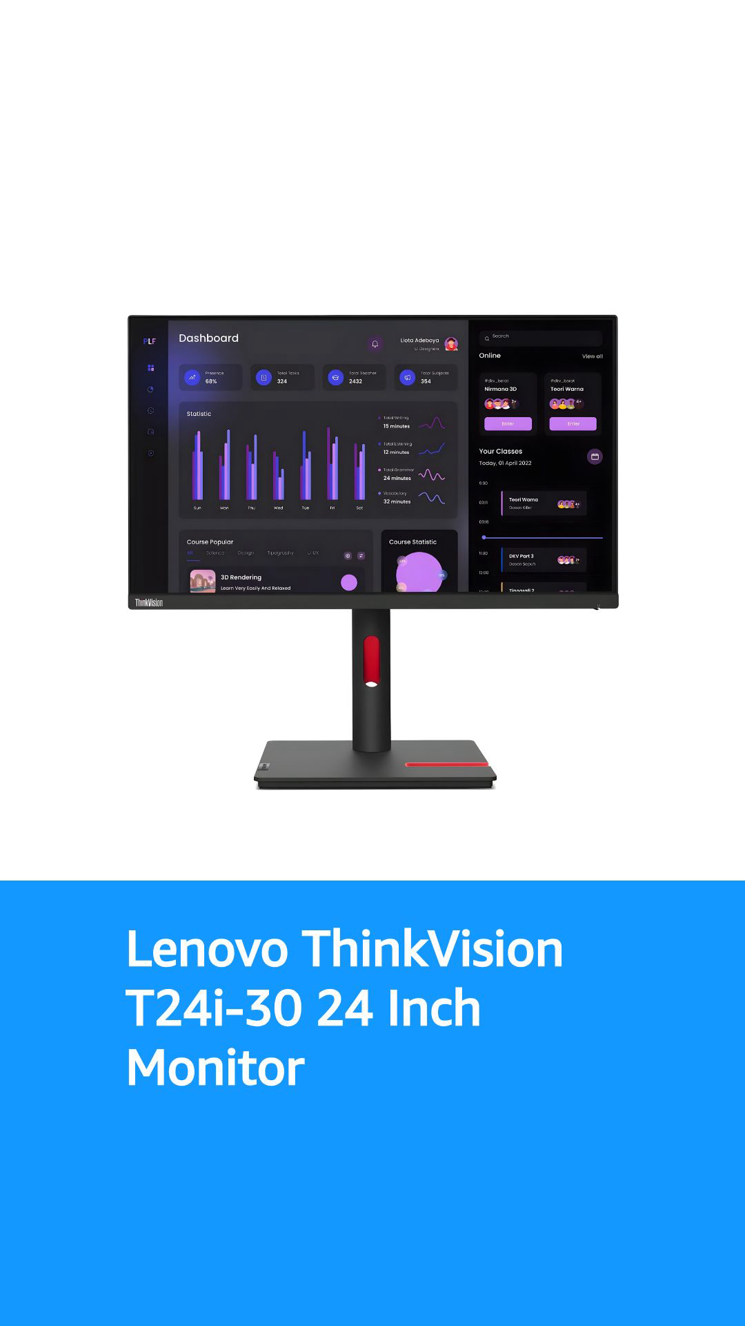 Lenovo ThinkVision T24i-30 24 Lenovo ThinkVision T24i-30 24