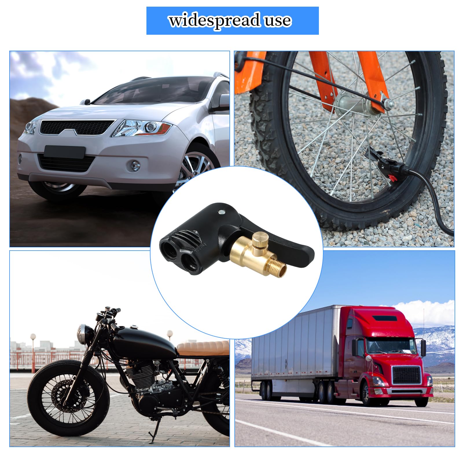 TXXATX Ventiladapter Set 8mm - 4 Stück Für Reifen Und Bälle