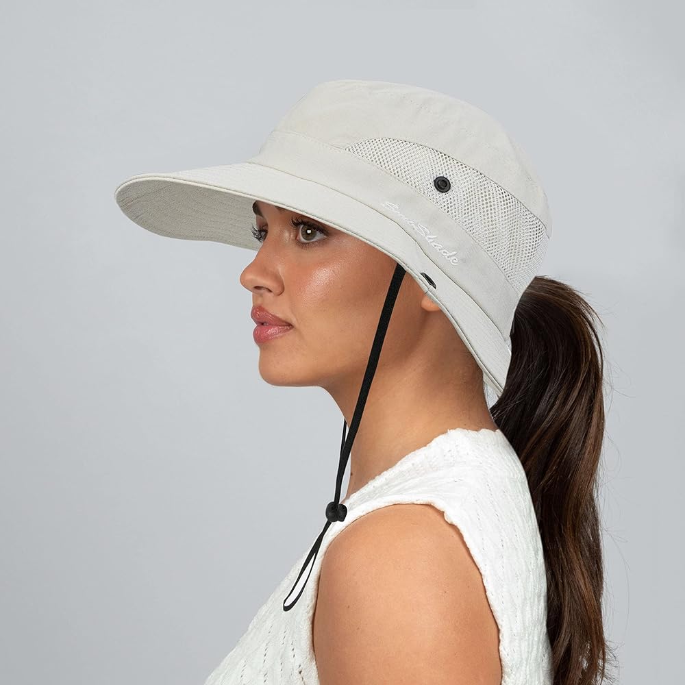 Sun Hat for Women Summer UV Protection Beach Hat Wide Brim